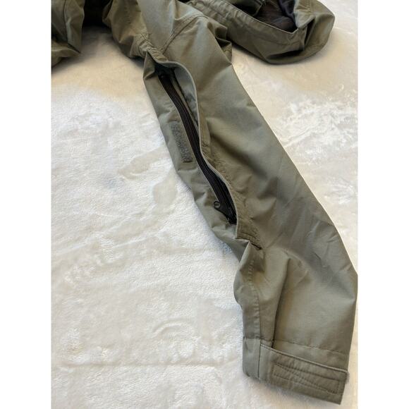 ROYAL ROBBINS Mens "Go Anywhere" Hooded Parka Size S Green Hide Away Hood - Picture 9 of 16